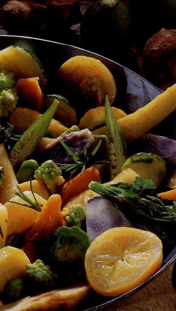 Fricassée de légumes anciens au miel
