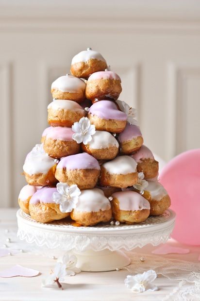 pièce montée choux crème